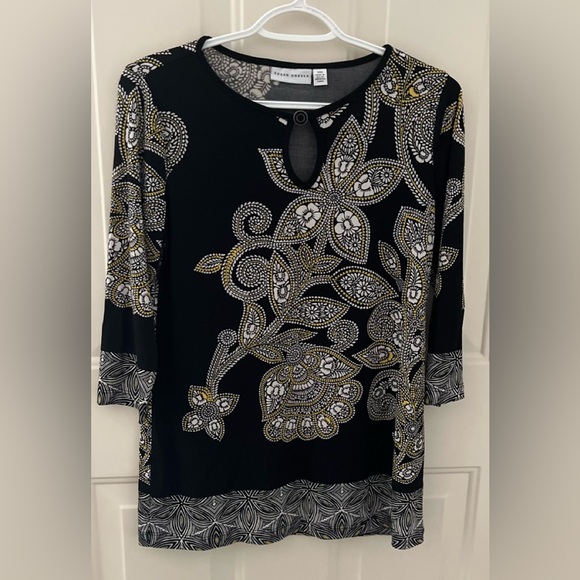 Susan  Graver Women’s XXS Liquid Knits Stretch Top - Picture 1 of 3
